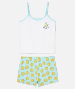 Pijama de short de flounder de la sirenita en colombia