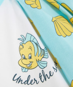 Pijama de short de flounder de la sirenita en colombia