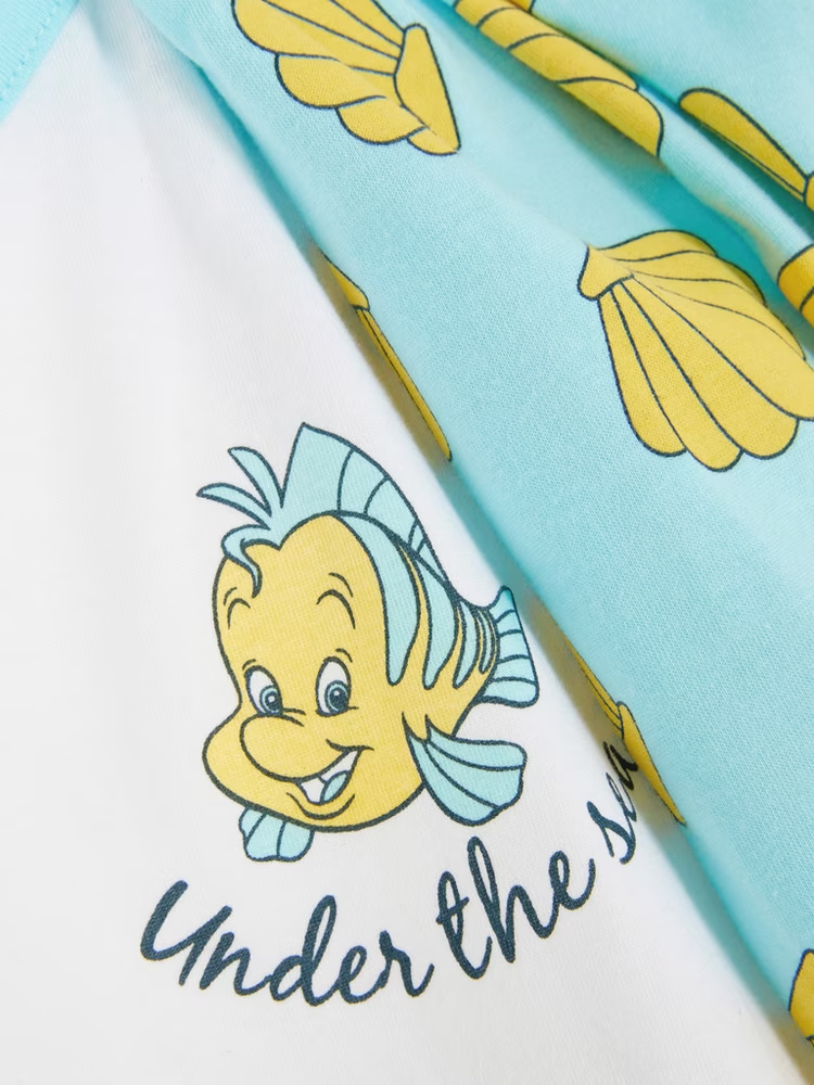 Pijama de short de flounder de la sirenita Pijama de short de flounder de la sirenita en colombia