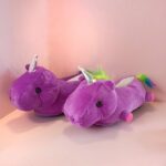 Babuchas Unicornio Patitas Moradas