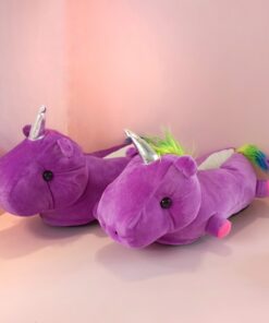 babuchas unicornio morado en cali