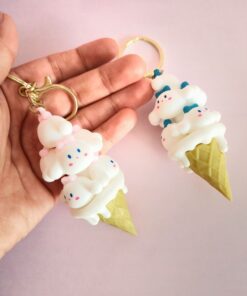 Llavero conejito kawaii cono en Cali