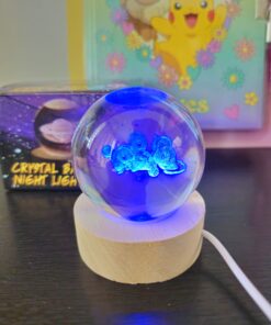 Lampara esfera de cristal de pokémon en cali