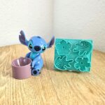Portahuevo + Cortador de Pan de Stitch