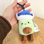 Llavero peluche Aguacate Kawaii