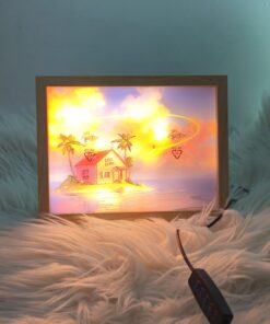 Cuadro Mágico LED Goku en Cali