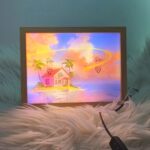 Lámpara Cuadro LED Dragon Ball