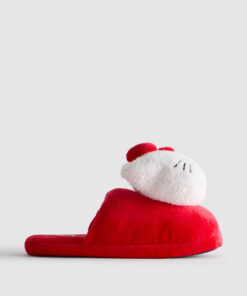 pantuflas hello kitty rojas