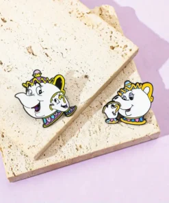 pin metalico de st potts y chip en cali