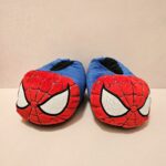 Babuchas Spiderman Azul Bordado