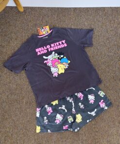 Pijama de short Hello Kitty y sanrio en cali