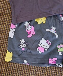 Pijama de short Hello Kitty y sanrio en cali