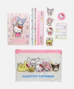 Set de papelería de Hello kitty y amigos en colombia