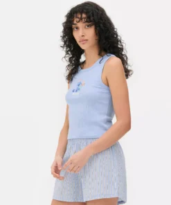 pijama short de algodon de stitch en cali