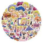 Stickers Lizzie Mcguire, set 20 unidades