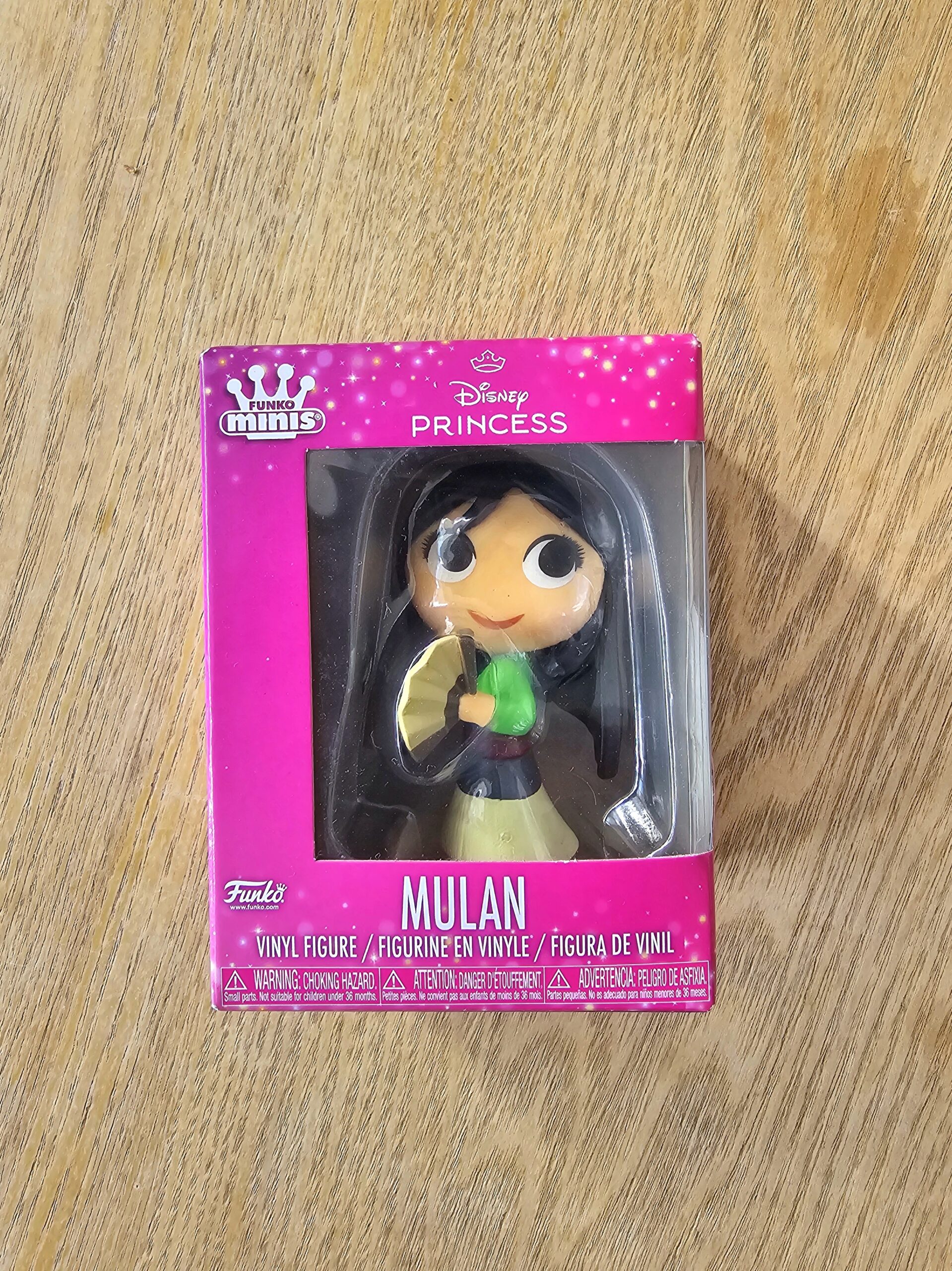 20250814_164004 (1) Figura funko mini Princesa Disney Mulan en cali