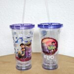 Vaso pitillo con luces LED: Elio