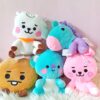 Peluches bt21 de BTS en cali