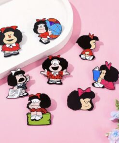 Pines acrilicos de mafalda en cali