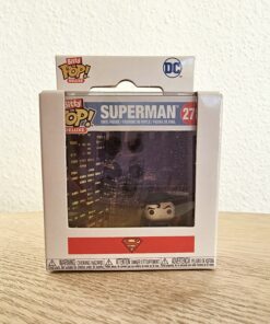 Figura Bitty pop superhéroes: Superman, Spiderman, Batman en cali