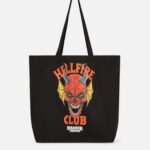 Tote bag Grande Stranger Things: Hellfire Club