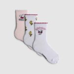 Set medias Snoopy, 3 Unidades
