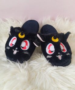 Pantuflas gata luna de sailor moon en cali