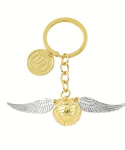 llavero metalico Snitch dorada en cali