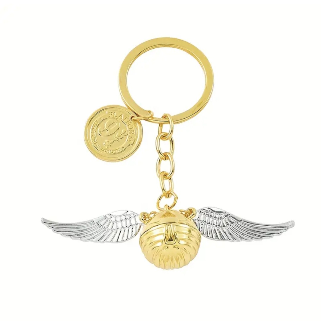 llavero metalico Snitch dorada llavero metalico Snitch dorada en cali