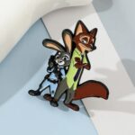 Pin metálico Juddy & Nick Zootopia