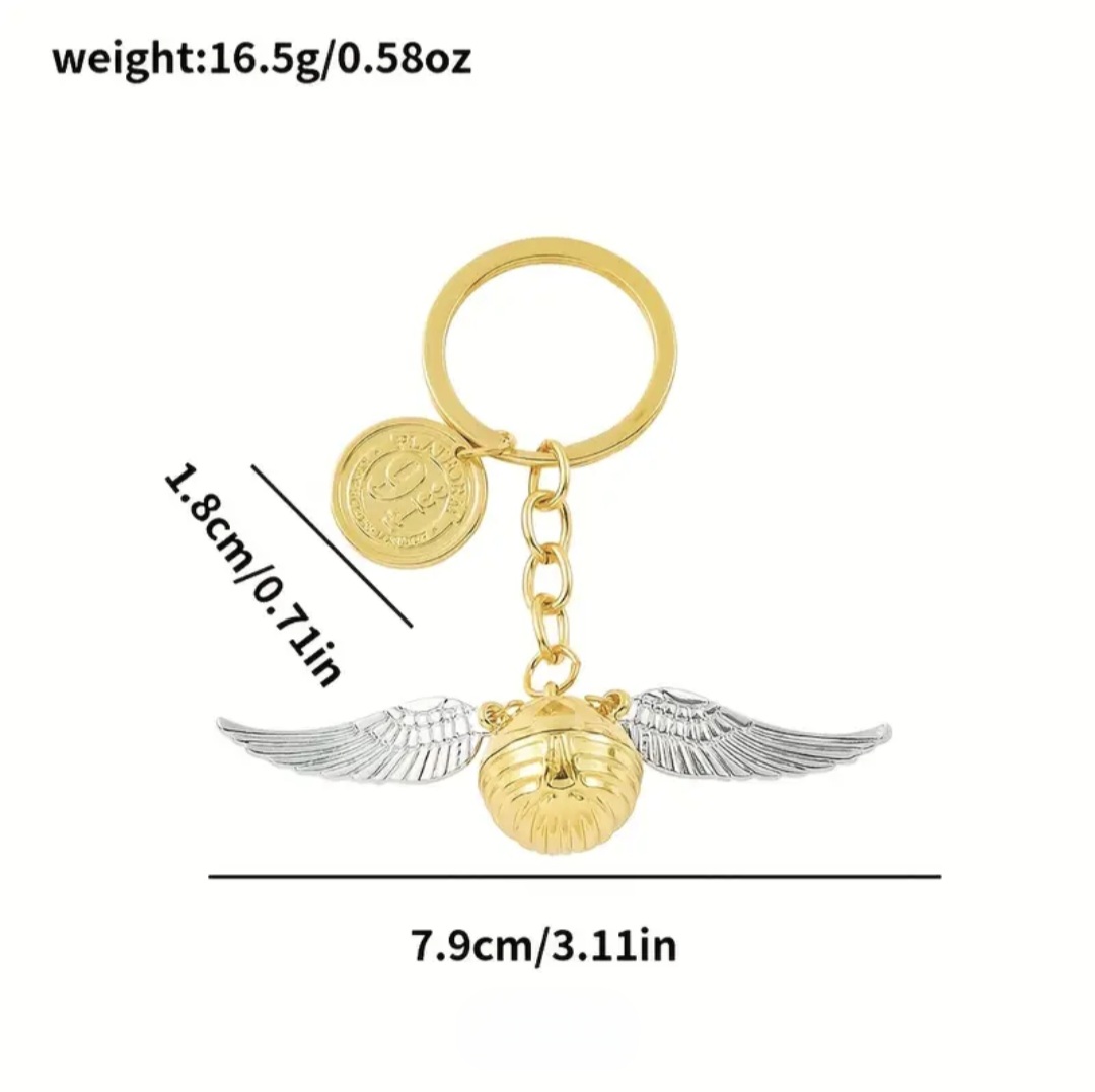 llavero metalico Snitch dorada llavero metalico Snitch dorada en cali
