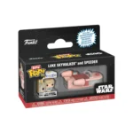Figuras Funko Bitty Pop! Luke Skywalker y Speeder
