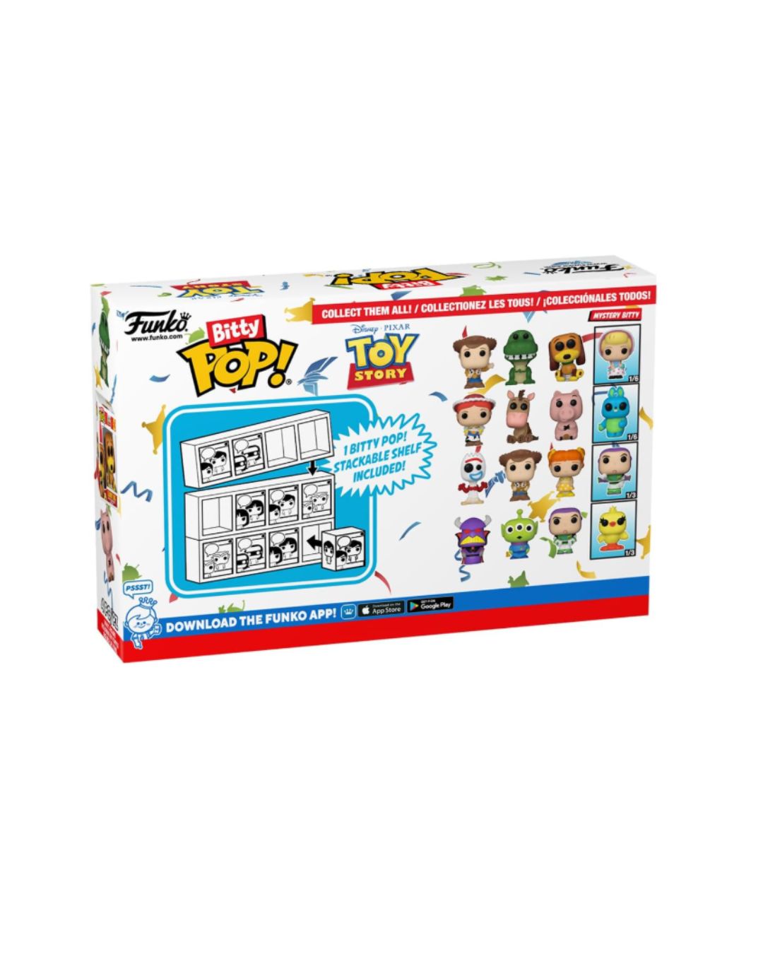 6 colección de figuras funko bitty Toy story en cali