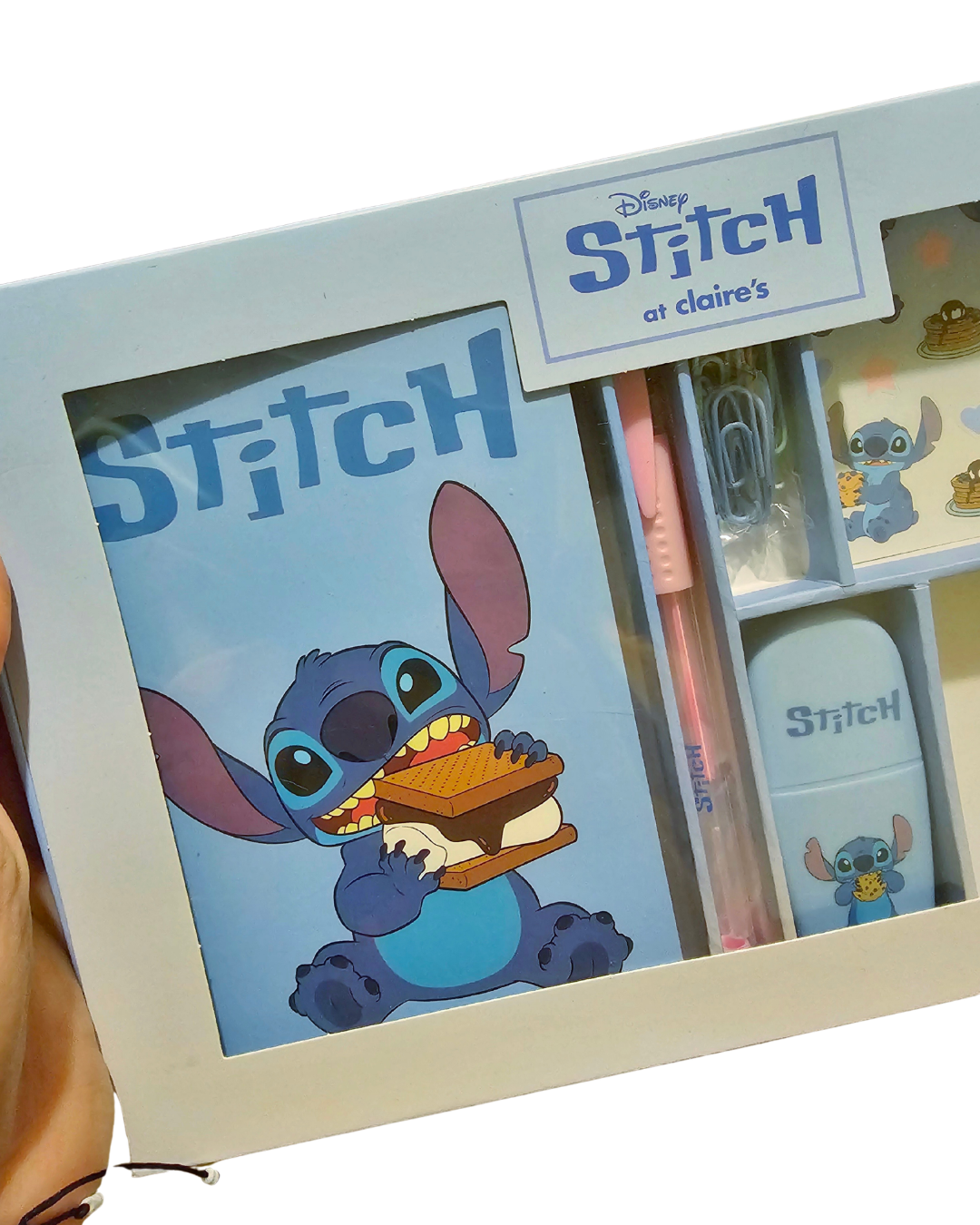 9 set papeleria de stitch en cali