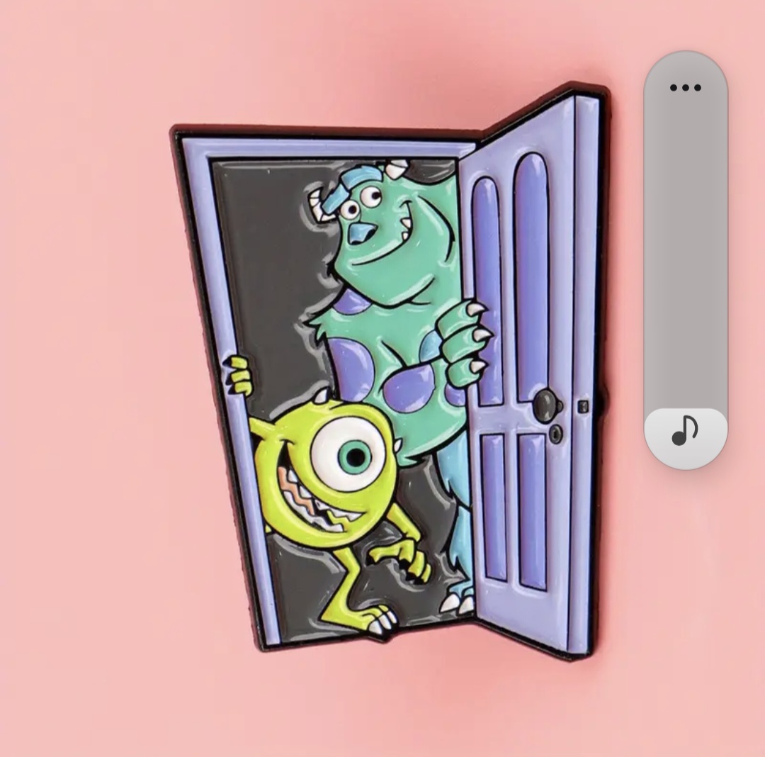 Pin metálico Monsters Inc en colombia Pin metálico Monsters Inc en colombia
