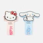 Dúo de Organizadores de Cables Sanrio: Cinnamonroll y Hello Kitty